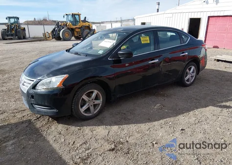 2015 Nissan Sentra Sv z USA, uszkodzony, nr VIN 3N1AB7AP4FY374258